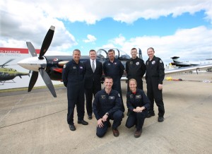 Hawker Beechcraft T6 Aerobics Team
